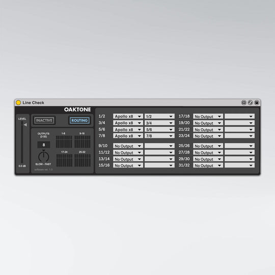 Line Check - Oaktone